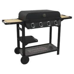 Happy Garden Grills FLAVO 70 - Zwart - Staal