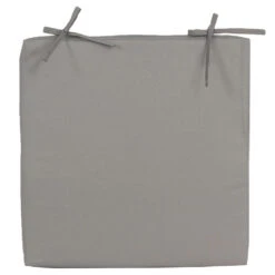 Anna's Collection Bank-sier Kussen - Grijs - 40 X 40 Cm