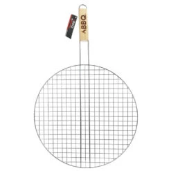 BBQ Collection Barbecue Rooster Grill - Rond - Metaal/hout - Dia 40 Cm