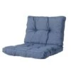 Madison Loungeset Kussen Florance Panama Blauw - 60 X 60cm -Madison Verkoopwinkel 1147277661