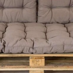 Madison Palletkussenset Florance Taupe - 3 Delig -Madison Verkoopwinkel 1260110502 0101