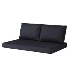 Madison Rugkussen Basic Zwart - 60 X 43cm -Madison Verkoopwinkel 1305954586 0101