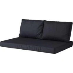 Madison Rugkussen Basic Zwart - 60 X 43cm -Madison Verkoopwinkel 1305954586 0103