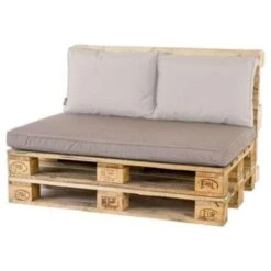 Madison Palletkussen Lounge Panama Taupe - 120 X 80cm -Madison Verkoopwinkel 1315437430 0101