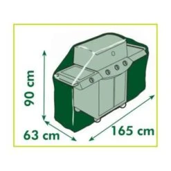 Merkloos Barbecuehoes - Hoes Voor Gas Bbq - 165 X 63 X 90 Cm -Madison Verkoopwinkel 1347875894 0102