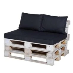 Madison Palletkussen Basic Zwart - 120 X 80cm