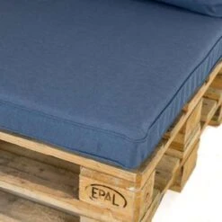 Madison Rugkussen Lounge Panama Safier Blue - 60 X 40cm -Madison Verkoopwinkel 1454536203 0103