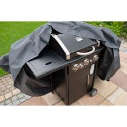 Merkloos Grijze Afdekhoes/beschermhoes Gas Barbecue/bbq 180 X 80 X 125 Cm -Madison Verkoopwinkel 1693674517 0101