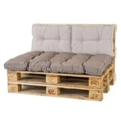 Madison Palletkussen Florance Taupe - 120 X 80cm -Madison Verkoopwinkel 1712376961 0101