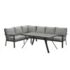 Garden Impressions Senja Lounge Dining Set 3-delig Links - D. Grijs -Madison Verkoopwinkel 1714299076