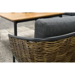 Garden Impressions San Vito Lounge Dining Set 4-delig - Donker Grijs -Madison Verkoopwinkel 1730749354 0106