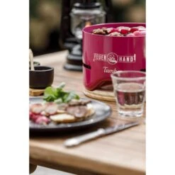 Feuerhand Tafel Grill Tamber - Roze - 20x20x14cm -Madison Verkoopwinkel 17384a73df7440d28deaca81c825e2be