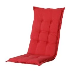 Madison Tuinstoelkussen Hoge Rug Panama Baksteen Rood