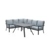 Garden Impressions Senja Lounge Dining Set 3-delig Links - Mint Grijs -Madison Verkoopwinkel 1793741286