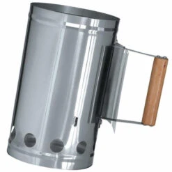 Ben Tools Brikettenstarter - Metaal Met Houten Handvat - 27 Cm