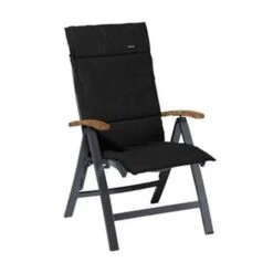 Madison Tuinstoelkussen Fiber De Luxe Rib Zwart -Madison Verkoopwinkel 1842792818 0101