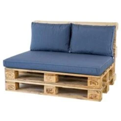 Madison Palletkussen Lounge Panama Safier Blue - 120 X 80cm