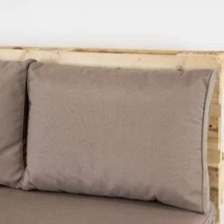 Madison Rugkussen Lounge Panama Taupe - 60 X 40cm -Madison Verkoopwinkel 1896124724 0102
