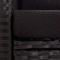 VidaXL Tuinbank 2-zits Met Kussens 124 Cm Poly Rattan Zwart -Madison Verkoopwinkel 18e38ad8ea0143cd92527f4d24cc8500