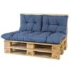 Madison Palletkussenset Florance Safier Blauw - 3 Delig -Madison Verkoopwinkel 1925851532