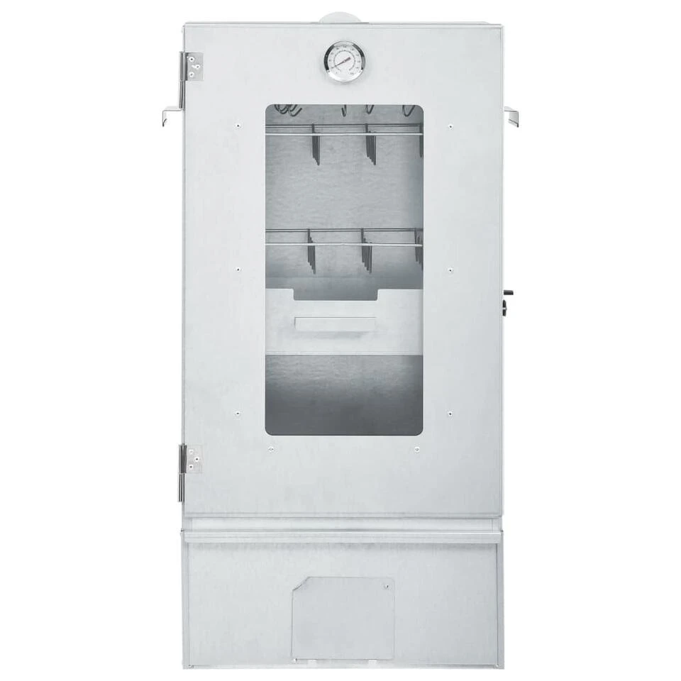 VidaXL BBQ-rookoven Met 1 Kg Houtsnippers 44,5x29x83 Cm 4 VidaXL BBQ-rookoven Met 1 Kg Houtsnippers 44,5x29x83 Cm - Afbeelding 2