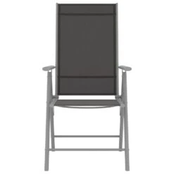 VidaXL 3-delige Bistroset Aluminium En Textileen Zilverkleurig -Madison Verkoopwinkel 2c4665ae3d6548b7b349ed97a95277aa