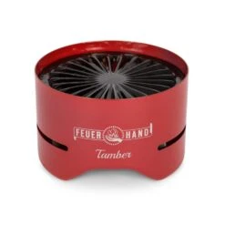 Feuerhand Tafel Grill Tamber - Rood - 20x20x14cm -Madison Verkoopwinkel 2c85f6817aa44aa5922d3a54496e887b