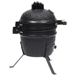 VidaXL Kamado Barbecue 2-in-1 56 Cm Keramiek Zwart -Madison Verkoopwinkel 42d5055d6bb94b8281657ea78d44f1e6