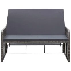 VidaXL 2-delige Loungeset Met Kussens Poly Rattan Grijs -Madison Verkoopwinkel 4581df13b14245158d2205ef17d6d68a