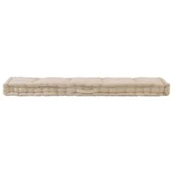 VidaXL Palletvloerkussens 2 St Katoen Beige -Madison Verkoopwinkel 49318c6b10694332b8d47345626d497c