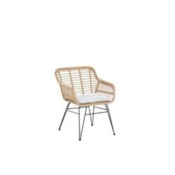 Beliani Bistroset TRESTINA - Beige Pe Rotan -Madison Verkoopwinkel 4f39583ab82a4b8681a542ad5eab40a1