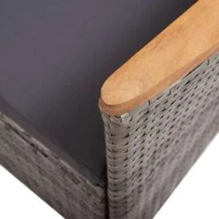 VidaXL 9-delige Tuinset Met Kussens Poly Rattan Grijs -Madison Verkoopwinkel 5dbfd34e587b4d909ed1a8f00a7d735c