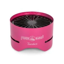 Feuerhand Tafel Grill Tamber - Roze - 20x20x14cm -Madison Verkoopwinkel 63ce605b11d64479948ed668d3038361