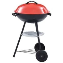 VidaXL Kogelbarbecue Houtskool Met Wieltjes XXL 44 Cm -Madison Verkoopwinkel 7f285390c1e74eecb5b6ec597bee13cf
