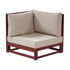 Beliani Loungeset TIMOR - Donkere Houtkleur Acaciahout -Madison Verkoopwinkel 7f293304308d4becbfa9ccd430316afb