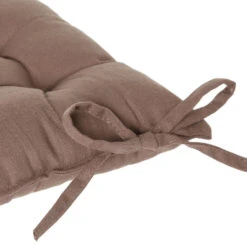 Atmosphera Stoelkussen - Taupe - Katoen - 38 X 6 Cm - Zitkussen -Madison Verkoopwinkel 81a41da798d74a93b42af445cad5b554