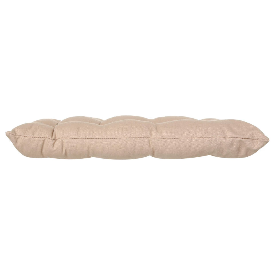 Atmosphera Stoelkussen - Beige - Katoen - 38 X 6 Cm - Zitkussen 6 Atmosphera Stoelkussen - Beige - Katoen - 38 X 6 Cm - Zitkussen - Afbeelding 4