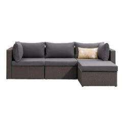 Le Sud Modulaire Loungeset Dordogne - Antraciet/donkergrijs - 4-delig -Madison Verkoopwinkel 90102962 3160