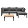 Le Sud Modulaire Loungeset Ardeche V1 - Grijs - 5-delig -Madison Verkoopwinkel 90103004