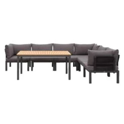Le Sud Modulaire Loungeset Ardeche Met Kussens Brest - Grijs - 7-delig -Madison Verkoopwinkel 90103375 3000