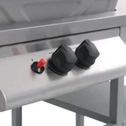 VidaXL Gasbarbecue Met 3-laags Zijtafel Zwart En Zilverkleurig -Madison Verkoopwinkel a7e8cea16db64caa8595e7f248aabc91