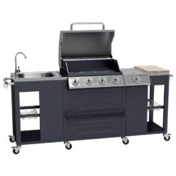 Happy Garden Grills TEXAS - Zwart - Staal -Madison Verkoopwinkel cb3c9f269fb84e8da8f6aa3e6859b9ef