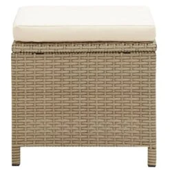VidaXL Tuinkrukken 2 St Met Kussens Poly Rattan Beige -Madison Verkoopwinkel ce53291b62ab4ca38b625c3320df09e6