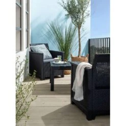 Keter Loungeset Emma - Grijs - 3-delig -Madison Verkoopwinkel sf 90102924 9050